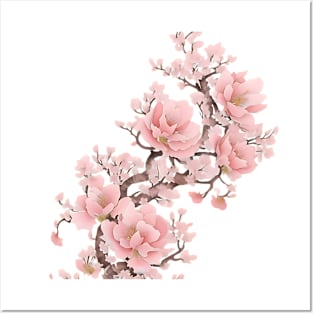 Sakura bonsai, Sakura, Flowers, Bloom, Cherry blossom, Sakura flowers, Sakura trees, Sakura blossom, Wall art, Modern art Posters and Art